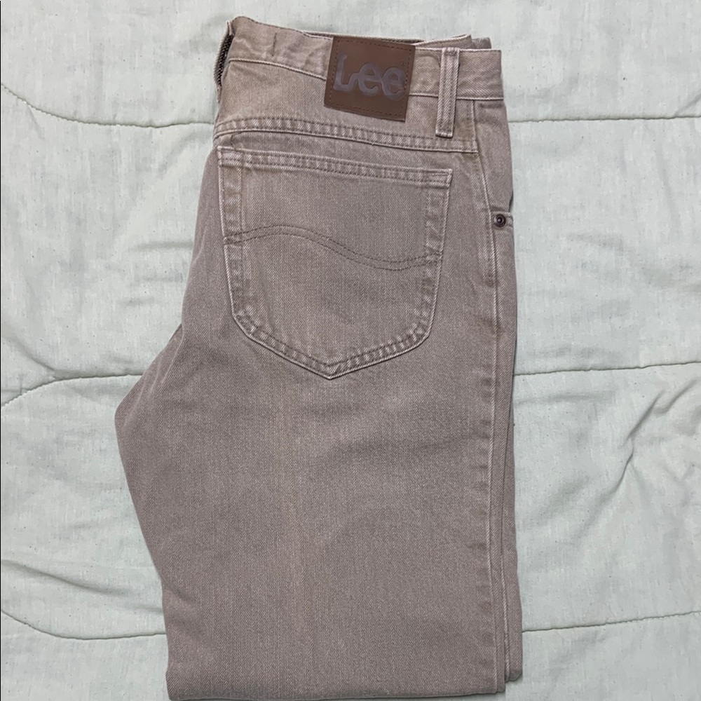 Lee Men's Tan Jeans